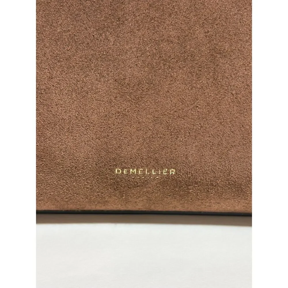 Demellier London NWT The Hudson Mocha Suede Tote Bag